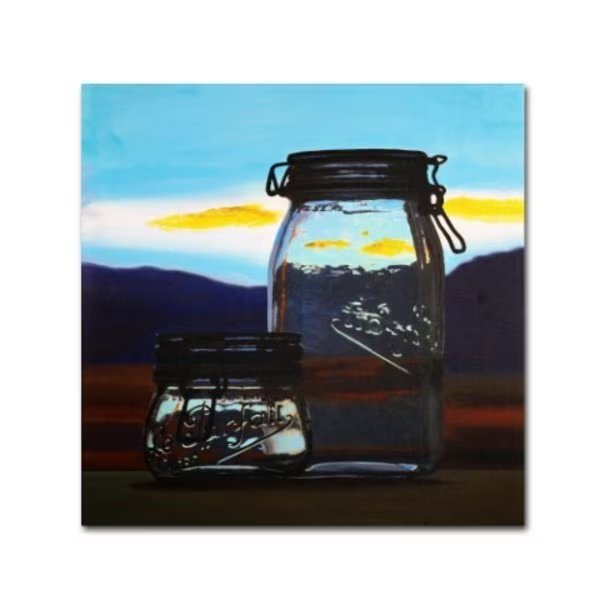 Roderick Stevens 'Parfait' Canvas Art, 24x24, Trademark Fine Art, Mfr#: RS887-C2424GG